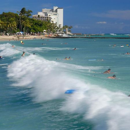 Renovated With City View At Aqua Palms Waikiki Honolulu Zewnętrze zdjęcie